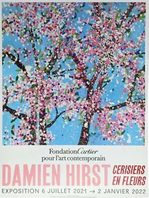 Damien Hirst Cherry Blossom Exhibition Poster 2 Special Size 23.6 X 31.4 Inch • £297.58