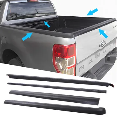 Tailgate Guard Cover Rail Cap Protector Trim For Ford Ranger 2012-2021 2022 MK3 • $140