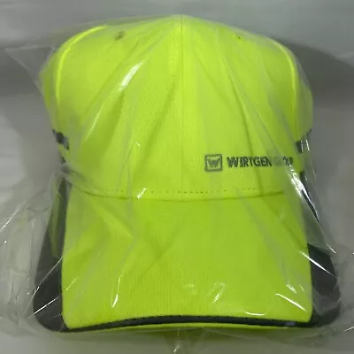 Wirtgen Group High Visibility Reflective Adjustable Construction Mining Hat Cap • $12.95