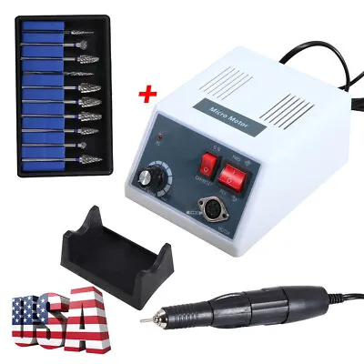 Dental Lab Fit Marathon Electric Micromotor Polishing Unit + 35000 Rpm Handpiece • $31