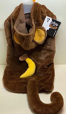 Tricks For Treats Halloween Dog Costume One Pc. Monkey & Banana Large (to 35lbs) • $30