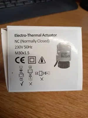 Electro Thermal Actuator 230v M30x1.5 230V • £7