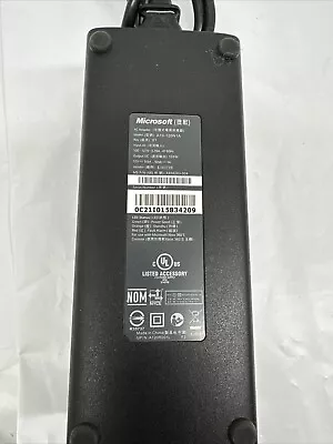 $11.97 • Buy Genuine Microsoft Xbox 360 Slim Power Supply A10-120N1A AC Adapter W/Power Cord