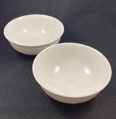 Mikasa Italian Countryside Stoneware Fruit Bowls 5.3in Set Of 2 • $24