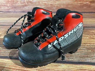 Madshus NC2 Kids Nordic Cross Country Ski Boots Size EU27 US9.5 NNN M299 • $41.14