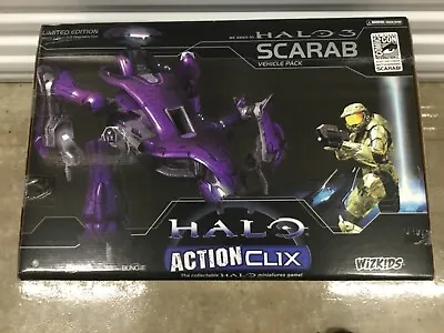 £1111.70 • Buy New Halo ActionClix SDCC Battle Damaged Scarab Vehicle Pack 2007 Xbox Comic Con