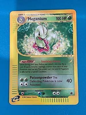 Pokémon Meganium 54/165 Non-Holo Rare - 2002 Expedition Base Set -NM • $14