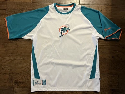 $14.95 • Buy Miami Dolphins Team NFL Apparel Unisex Size-L Embroidered Logo Shirt E-Systems