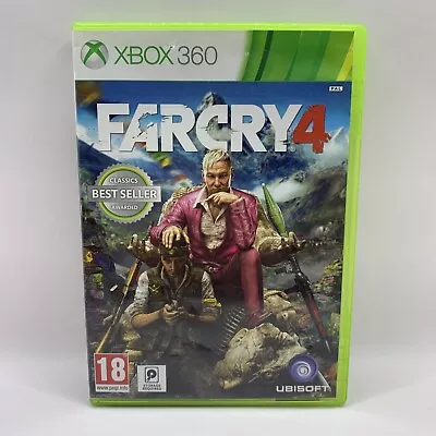 Far Cry 4 Xbox 360 2014 First-Person Shooter Ubisoft MA15+ VGC Free Postage • $9.95