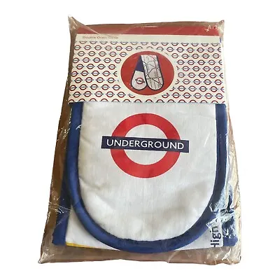 TFL London Underground Oven Mitt Glove  Map The Tube Official Licensed Product • £28.91