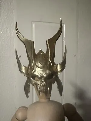 1/6 Scale Shao Kahn Gold War Helmet Mortal Kombat (Modifications Needed To Fit) • $59.99