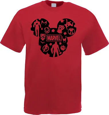 Marvel T-Shirt Avengers Character Avengers In The Mickey Head Disney Marvel • £12.99