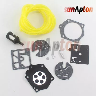 Carburetor Repair Kit For McCulloch Pro Mac 610 650 655 Chainsaw Carb Fuel Line • $8.89