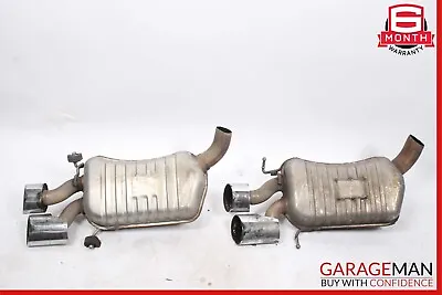 Mercedes W209 CLK500 CLK55 AMG Sport Rear Right & Left Muffler Exhaust Dual Tips • $528