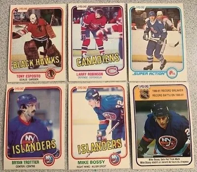 1981-82 O-PEE-CHEE HOCKEY Singles RCs - Complete Your Set - You Pick - FREE S/H • $1.49