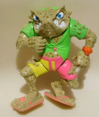 VTG 1990 Monster Spotted Frog Flip Flops Beach Wear Shorts Top • $5.95