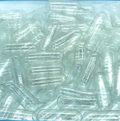Empty Clear Capsules Gelatine/HPMC/ Pullulan 000#00#0#1#24# Premium Quality • £9.99
