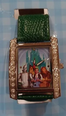 The Wizard Of Oz Dorothy Watch Women Silver Tone With Basket Case New • $29.99