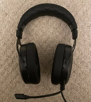 Corsair HS60 7.1 Surround Sound Stereo Gaming Headset Over Ear - 3.5mm Wired • £34.95
