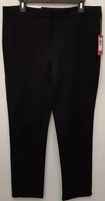 Vince Camuto Women's Straight Leg Black Size 12 Pants • $19.99