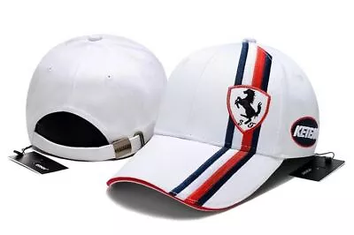 Scuderia Ferrari Base F1 Racing Team Cap Outdoor Sports Baseball Hats Shade Hat • $24.90