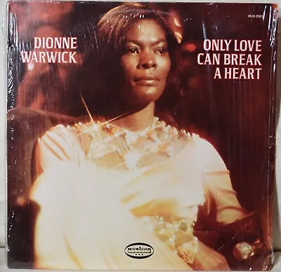 Dionne Warwick Only Love Can Break A Heart LP Shrink NM Vinyl Soul Female Vocal • $6.95