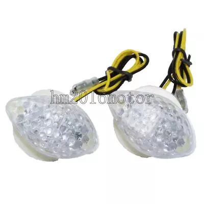 LED 1.9  Plastic Mini Turn Signals Light For Honda CBR 600RR 1000RR 2004-2007 06 • $11.94