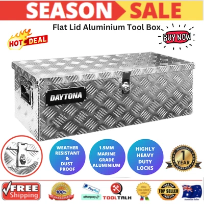$146.72 • Buy Aluminium Ute Tool Box Storage Truck Trailer Heavy Duty Lock Organiser Toolbox