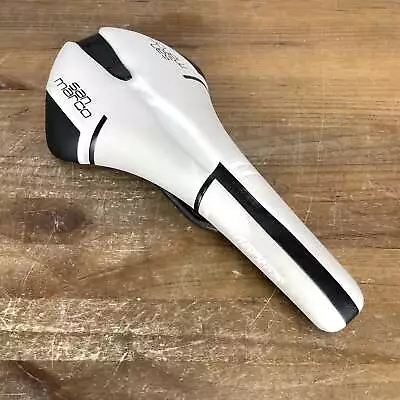 San Marco Mantra Narrow 7x7mm XSiLite Alloy Rails 140mm Road Bike Saddle 199g • $44.95