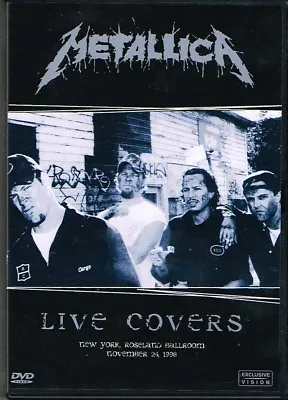 Metallica - Live Covers (ex6215) Live Ny 24/11/1998 Ntsc Region 0 96 Mins Dvd • $13.99