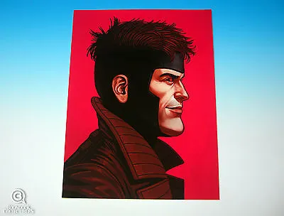 Gambit Mondo Mike Mitchell Portrait Print Marvel Comics X-Men Rare Giclee Proof • $99.99