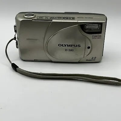 Olympus Digital Camera CAMEDIA D-380 Silver 2.0 (PARTS ONLY) • $10