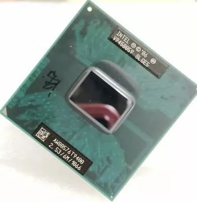 Intel Core 2 Duo T9400 2.53 GHz 6M 1066 MHz Socket P SLGE5 Laptop CPU Processor • £4.08