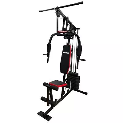 York Home Multi Gym Aspire 420 Compact Workout Station Power Training Equipment • £349