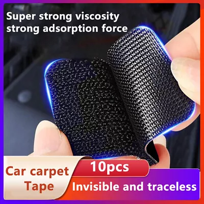 10x Anti Slip Rug Reusable Washable Mat Carpet Large Grip Tape Gripper Sticker • $8.79