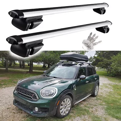 For Mini Cooper Countryman 48  Roof Rack Cross Bar Aluminium Luggage Carrier • $109.54