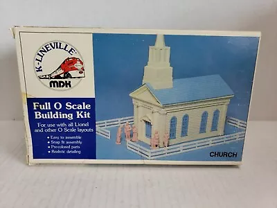 Vintage MDK K-Lineville Full O Scale Church USA • $19.99