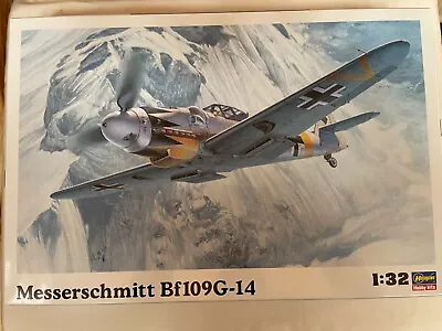 Hasegawa 1/32 08868 Messerschmitt Bf 109G-14 - New With Aftermarket Extras • $39.99