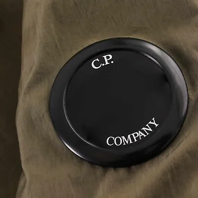 CP Company Replacement Badge / Lens Black With CP Logo Brand New Original 45mm • £9