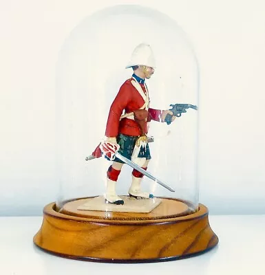 90mm Scottish Officer In Glass Globe Connoisseur  Display Figure • $24.88