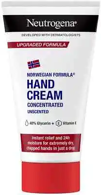 Neutrogena Norwegian Formula Concentrated Hand Cream Instant Relief 75ml • $19.22