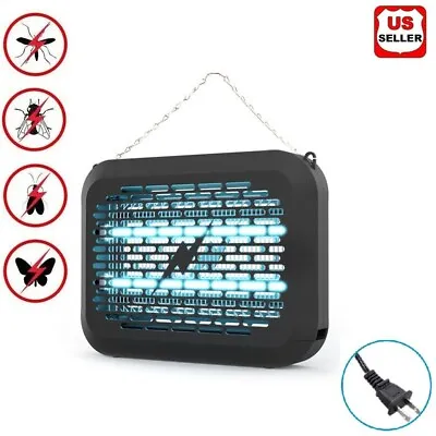 Mosquito Fly Bug Insect Zapper Killer Indoor Outdoor Electronic Light Trap Lamp • $23.98