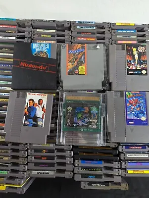 NESG - Nintendo NES Video Games NES (MAKE YOUR OWN BUNDLE)(PICK YOUR GAMES) • $25.37