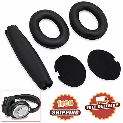 Ear Pads Headband Replacement For QuietComfort 2 QC2 QC15 QC25 Bose Earphones • $22.95