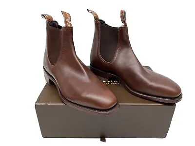 £319.99 • Buy RM Williams Craftsman Chelsea Boots Size 7 Dark Tan Yearling Leather New Genuine