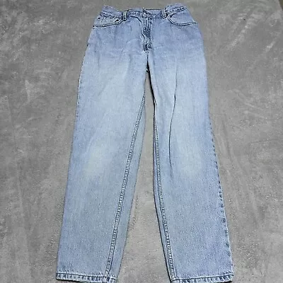 Vintage Levis 550 Jeans Womens Size 12 Mis M Blue Denim Relaxed Tapered Made USA • $37.95
