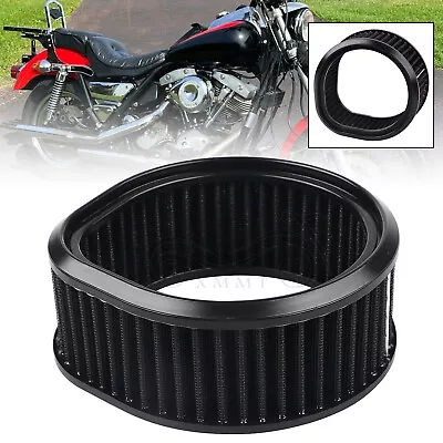 Black Air Filter Element For Harley Touring S&S Super E/G Teardrop Air Cleaner • $14.23