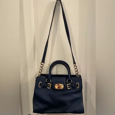 Michael Kors Navy Hamilton Handbag • $60