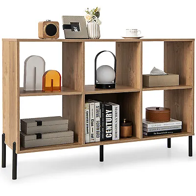 6 Cube Storage Display Shelf Organizer Bookcase Square Cubby Cabinet • $121.95