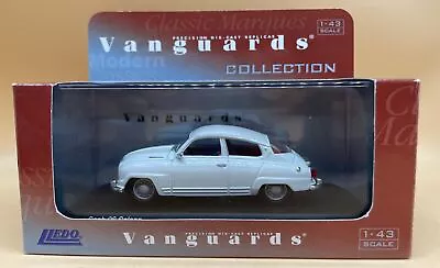 Vanguards Scale Saab Saloon White 1/43 Model Car VA07701 1:43 VANGUARD Boxed • £19.99